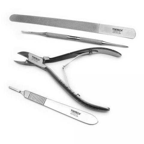 TOETECH® Podiatry Instruments Kit - Nail Nippers Straight Cut