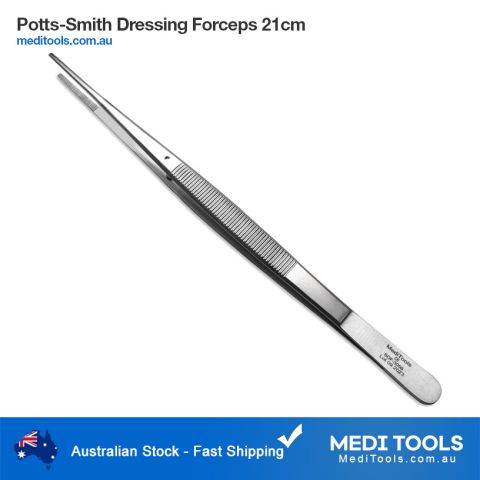 Potts-Smith Dressing Forceps 21cm