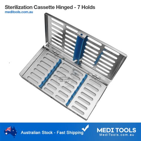 Sterilization Cassette 7-Holds Laser Cut