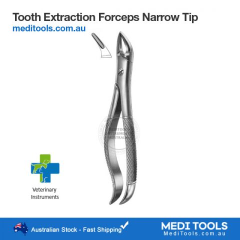 Extraction Forceps Angled Tip