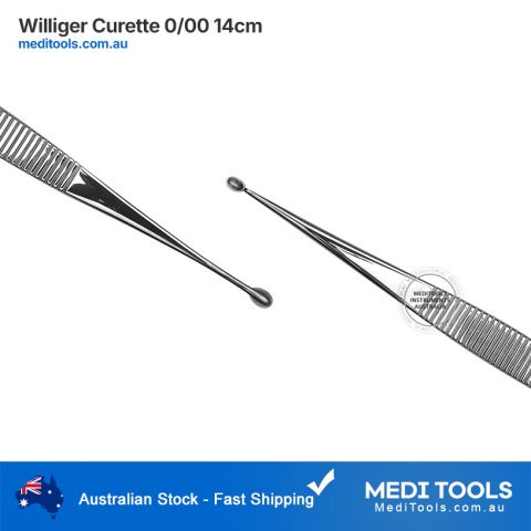 Willinger Curette 14cm 0/00