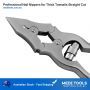 TOETECH® Professional Toenail Nippers Set Straight Cut - Barrel Spring