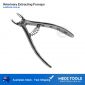 Veterinary Extraction Forceps Slight Curved