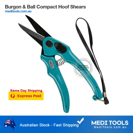 Burgon & Ball Compact Hoof Shears | MediTools Australia - Buy Online