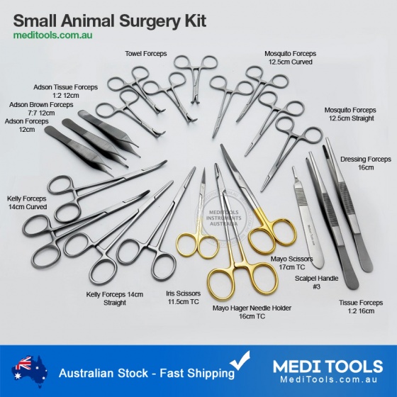 Small Animal Surgery Kit | MediTools Australia - Buy Online