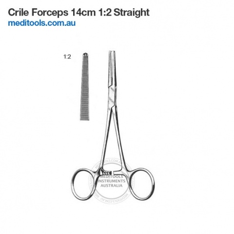 Crile Forceps 14cm Curved