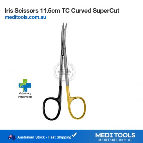 Iris Scissors Curved 11.5cm Curved