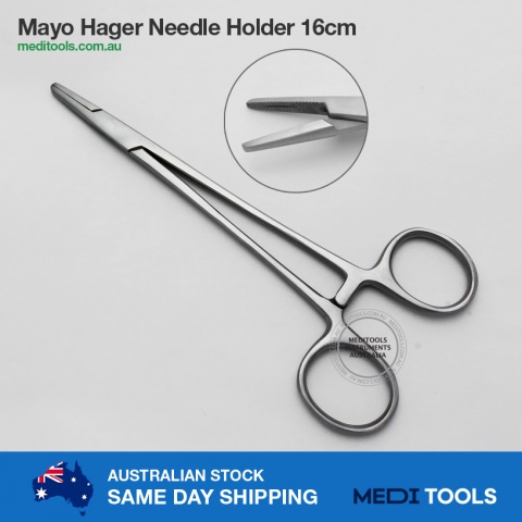 Mayo Hegar Needle Holder 16cm TC