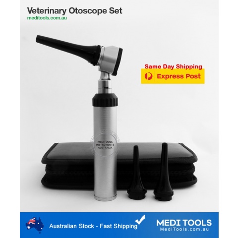 Veterinary Otoscope Ophthalmoscope Set